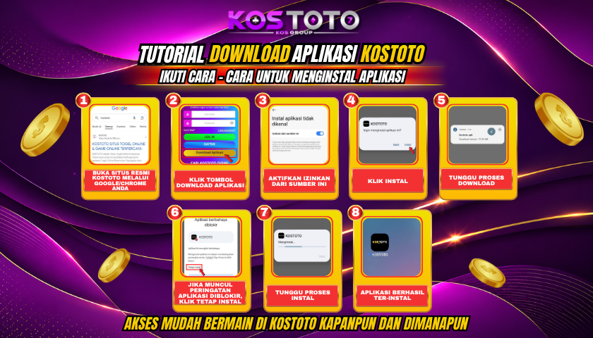 TUTORIAL DOWNLOAD APLIKASI KOSTOTO